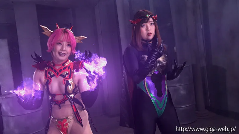 【宇流木さらら 樹咲早姫 橋野愛琉】スーパーヒロイン絶体絶命！！Vol.86 チアサファイア