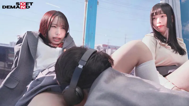 【高島愛 中丸未来 他】【JK】彼氏さん！目隠ししても愛する彼女のおマ●コ当てられますか！？ Inマジックミラー号