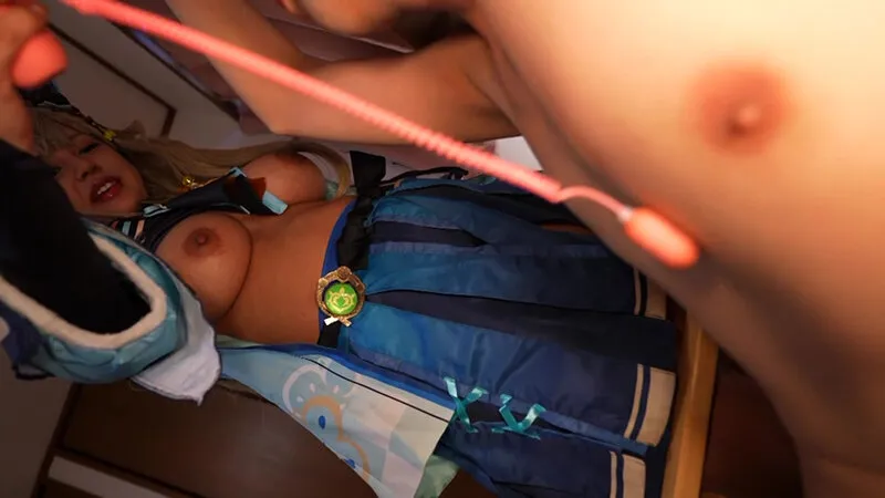 【原神 綺良々 コスプレAV】巨乳コスプレイヤー個撮レコード 14 原● 綺●々編 夕美しおん