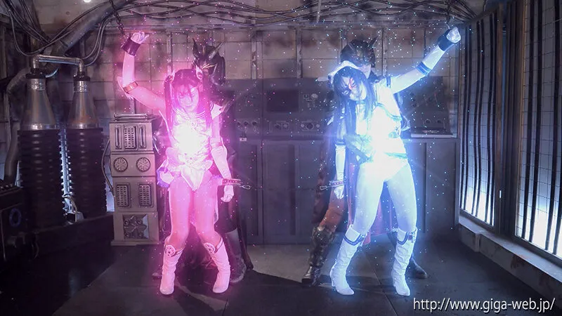 【白石かんな 本郷まや】美少女戦士セーラーエルメスVS美少女仮面フォンテーヌ 美少女ヒロイン対決！