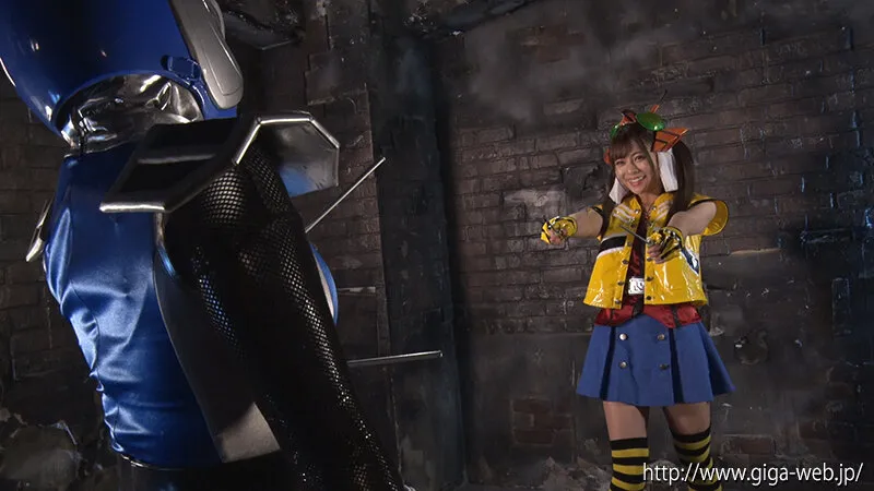 【岬あずさ 星あめり 神楽りん】騎忍戦隊シノビレンジャー レズ地獄に落ちたシノビブルー