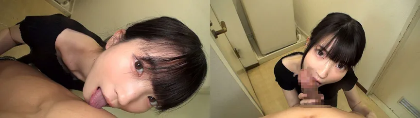 【伊織ひなの】個撮）黒髪キュートな彼女【敏感華奢ボディ】イクまで止めない従順ピストン！見つめてフェラに萌えまくり【口内発射】