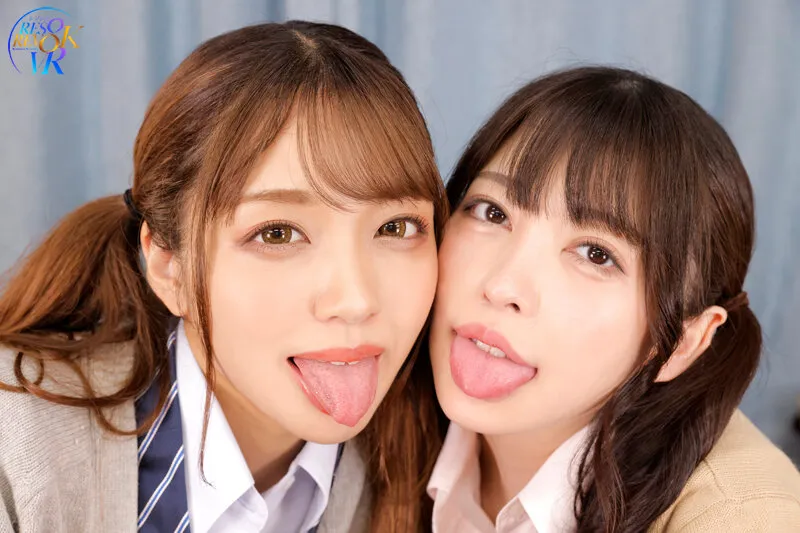 【木下ひまり 森日向子】【JK】【VR】顔面高偏差値の最強ギャルタッグ×8KVR！！ バイト先のギャルJ○がボクの部屋にやってきて痴女られまくりSPECIAL！！