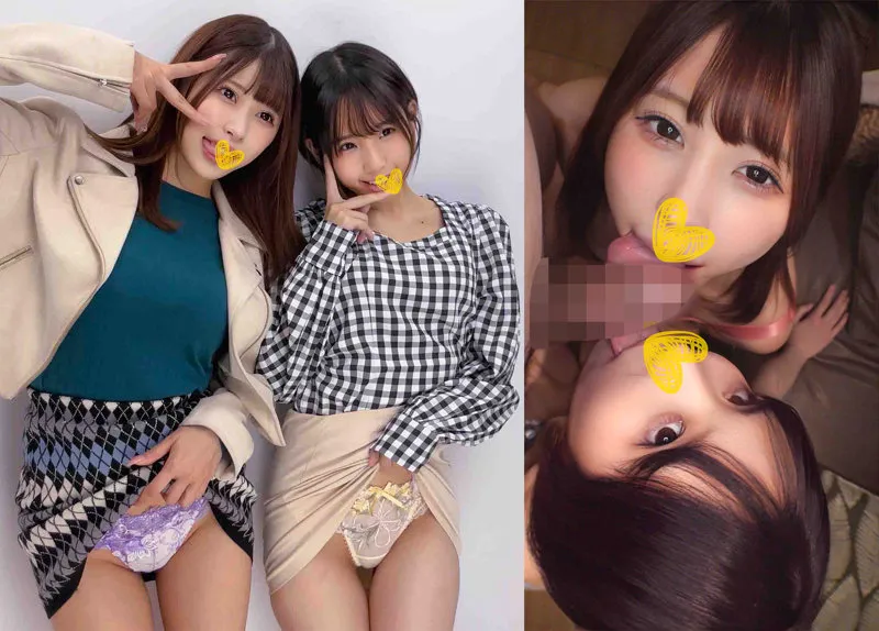 【有岡みう 千石もなか】M197ちゃん＆M197ちゃん【Iカップ巨乳長身OL 乱交・中出しハメ撮り流出】