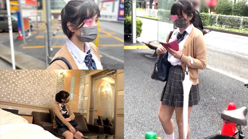 【紫月ゆかり】赤紫パンツちゃん【JK パパ活・無許可中出しハメ撮り流出】