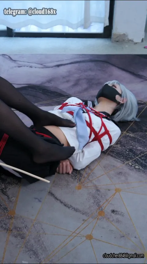 【新しい学校のリーダーズパロディAV】新しい学校の調○ズ -縄と脚- ATARASHII BDSM！