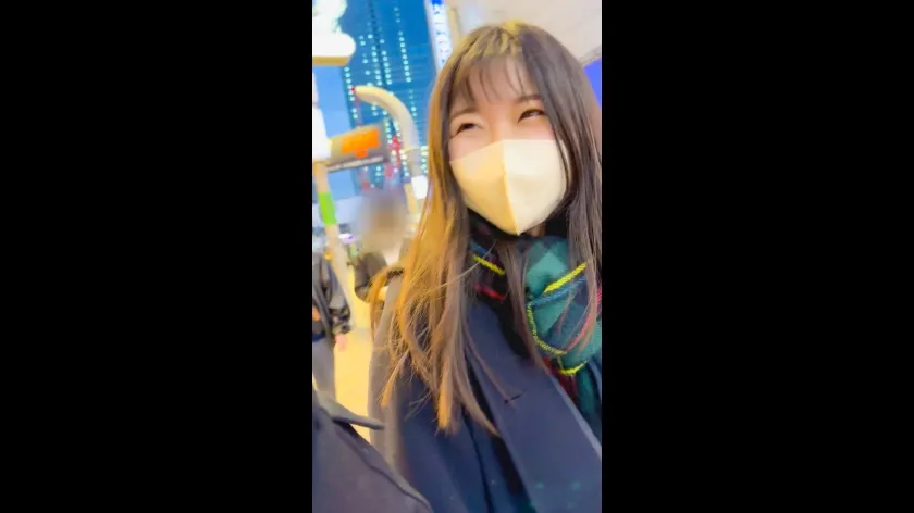 【白夜みくる】【JK】【隠れ巨乳】【黒髪】【純朴】【スカート丈長め】【カップルハメ撮り】清楚な彼女(19)との中出しイチャラブSEX記録映像