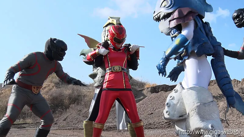 【宇流木さらら 渚みつき 沙月恵奈】騎神戦隊レジェンミラー2 後編