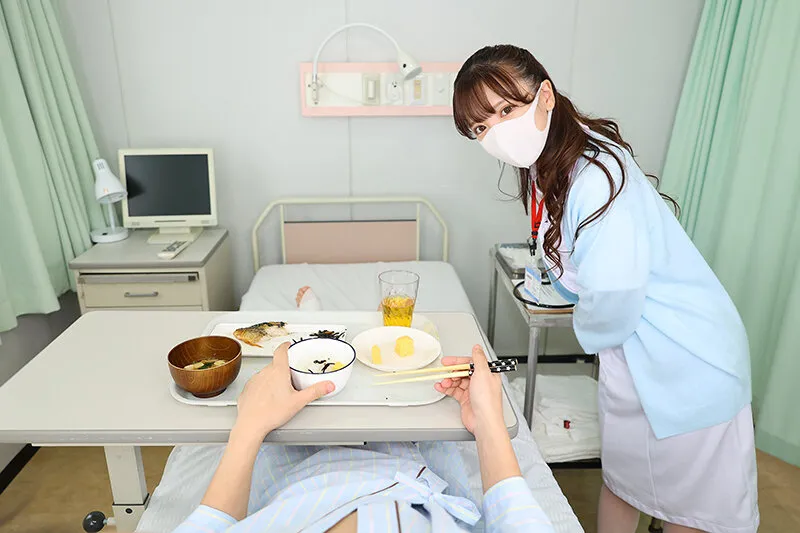 【小那海あや】【VR】【8K VR】マスク美女の看護師に、見つめられて退院するまで、射精させられる入院生活 （URVRSP-350）