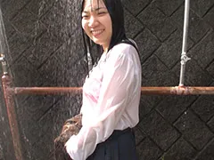 【JK着衣水泳】恒例冬服シャワー