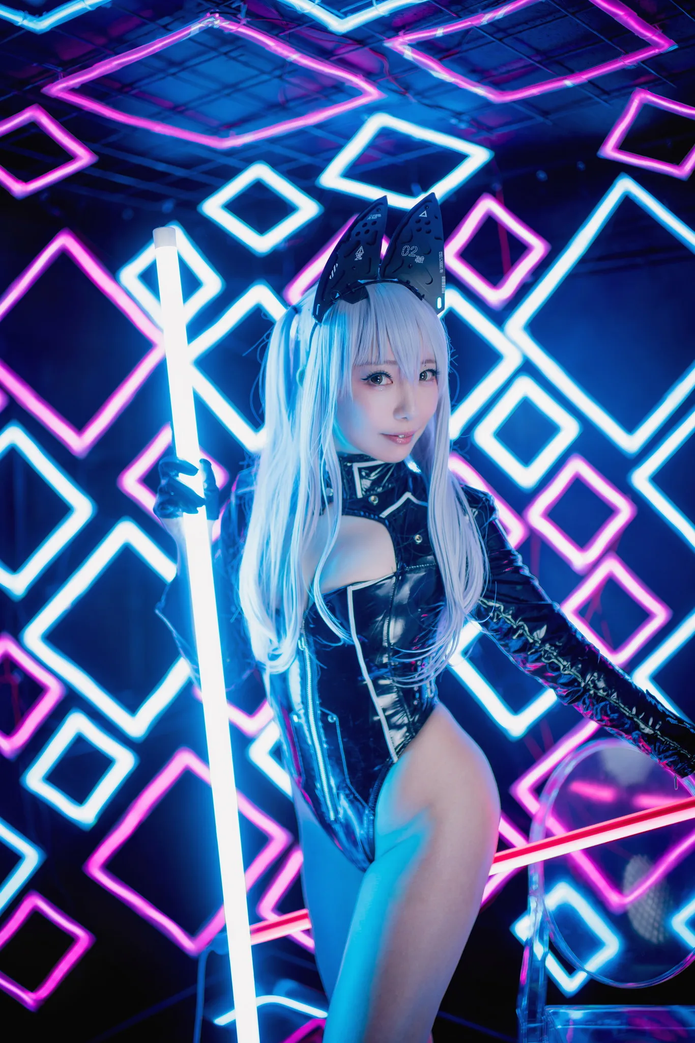 【天使みゅ。】光学的ロ〇ビッチReturns【サイバーパンクメスガキロリ コスROM】