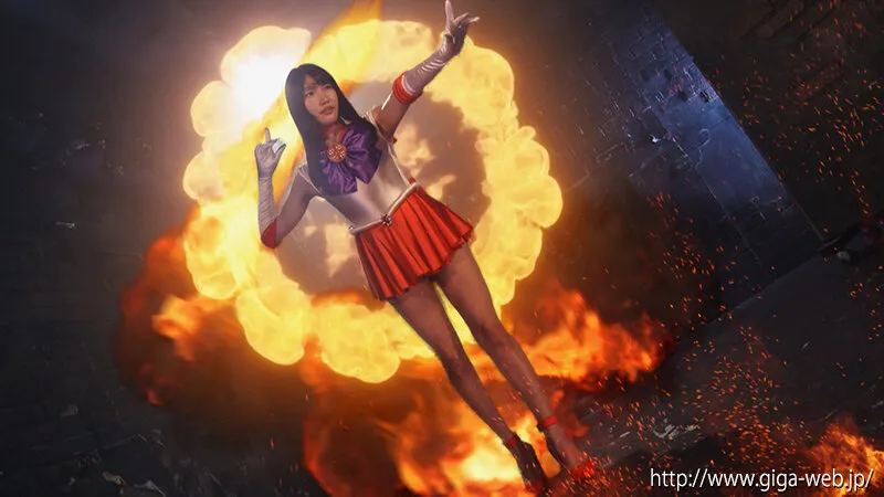 【セーラーマーズパロディAV】美少女戦士セーラーボルケーノ 志恩まこ