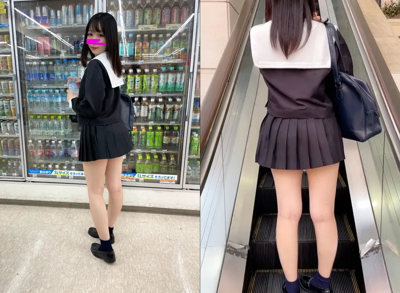 【音羽美鈴】みすず【黒髪ストレートロングJKセフレ 中出しハメ撮り流出】