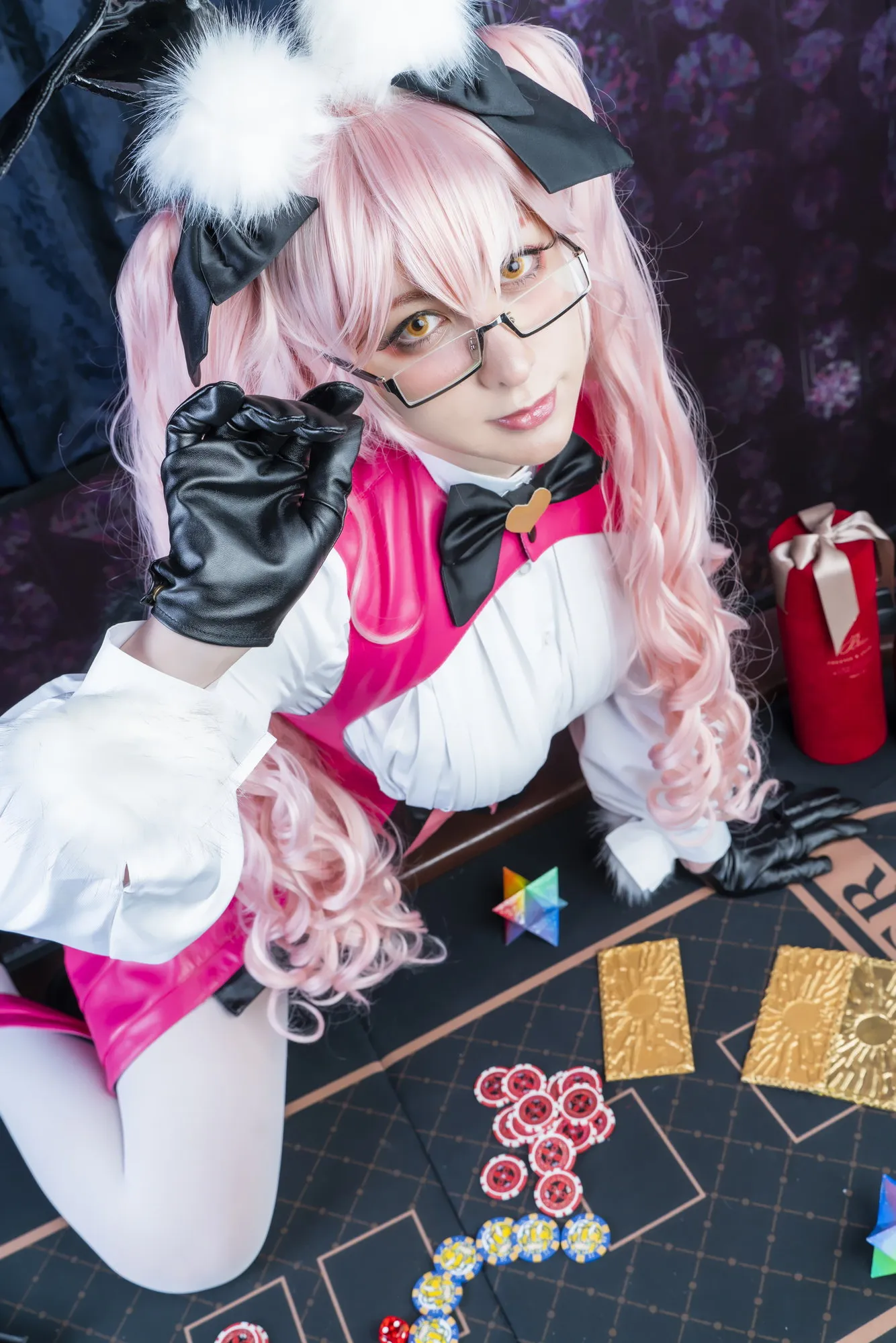 【黒ノ森聖】【FGOコヤンスカヤ光・バニー・チャイナ コスROM】愛玩のケモノ