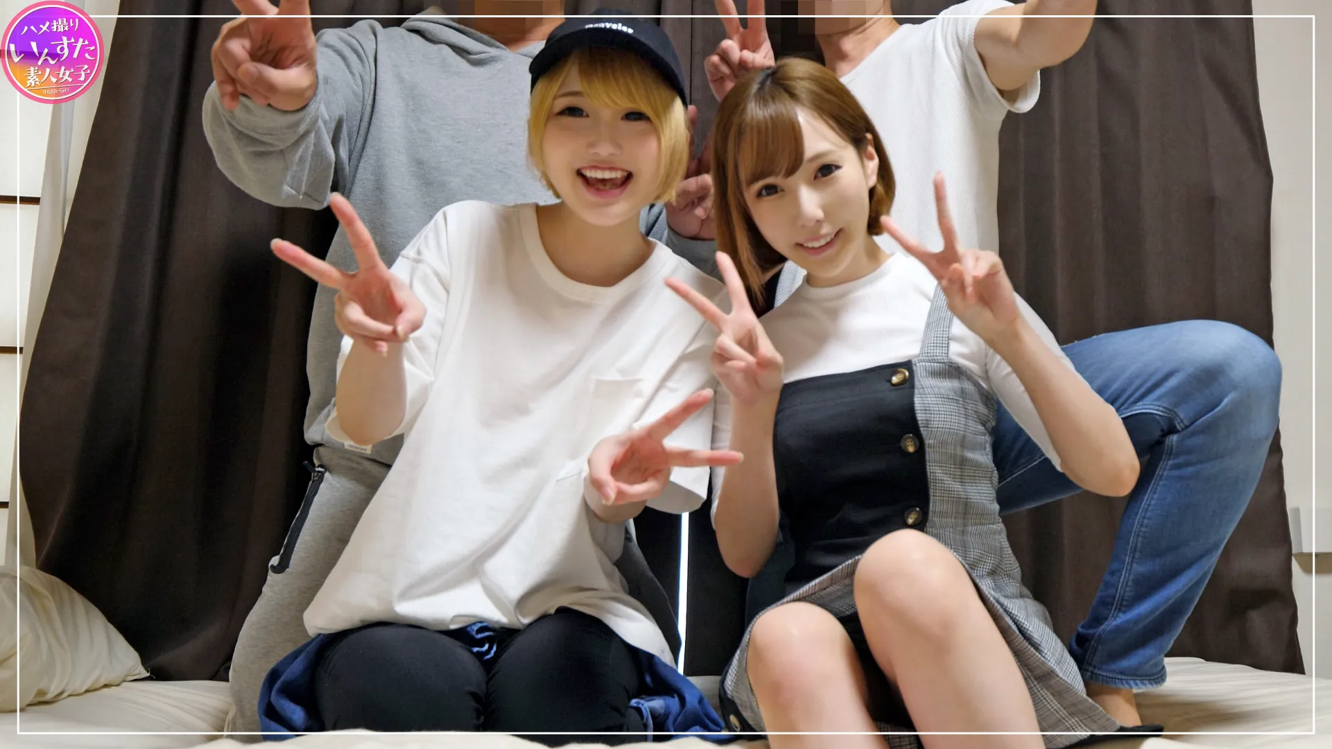 【まさかのハメ撮り女子会】金髪ショートの一眼レフ女子GET！大発情！性欲強くて締りがイイ！最高淫乱マ●コ美乳娘に巨根ぶち込み痙攣アクメ漬け中出しセックスパーティしたったw