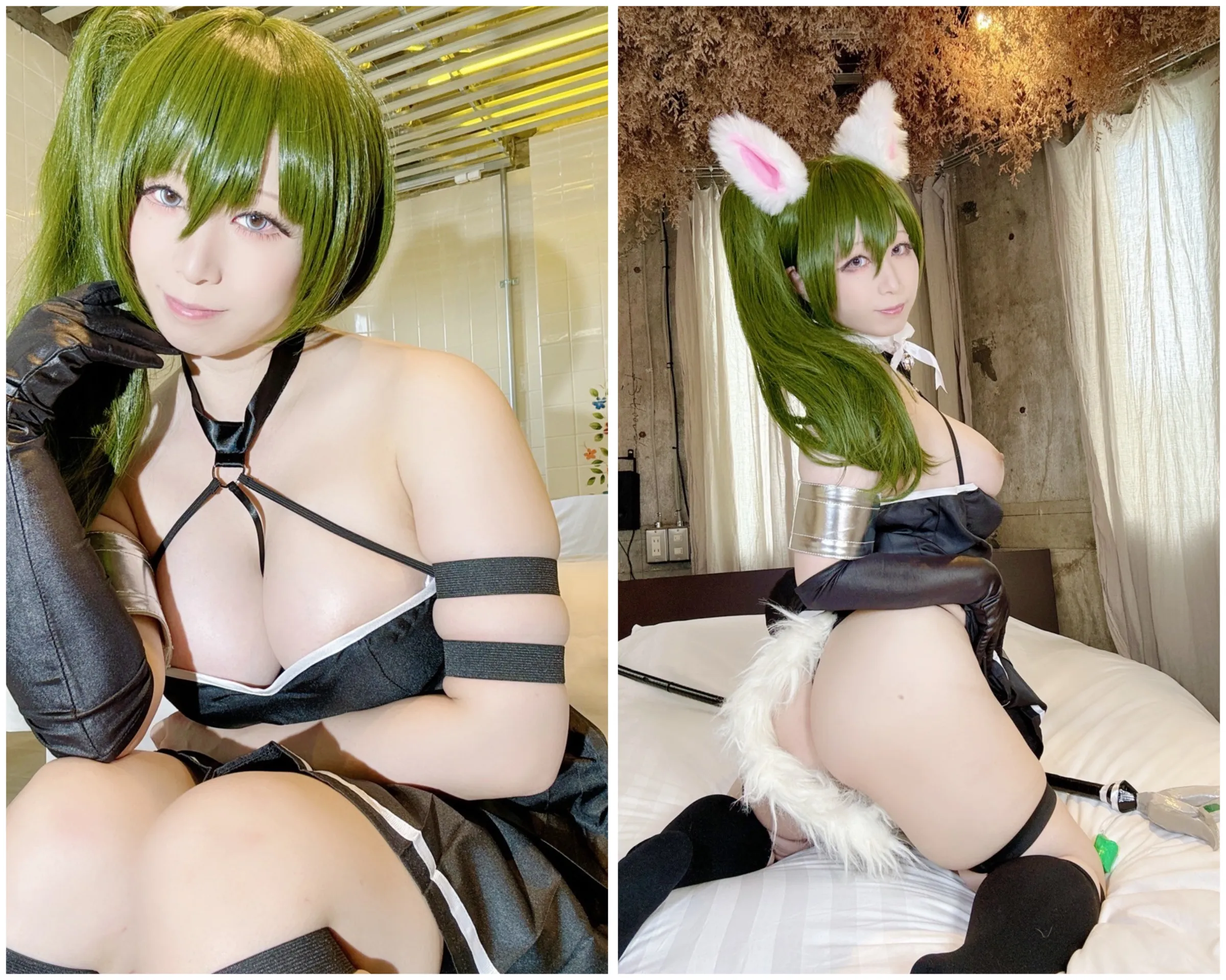 【あおいみつり】【葬送のフリーレン ユーベル 同人AV】Rail seiden