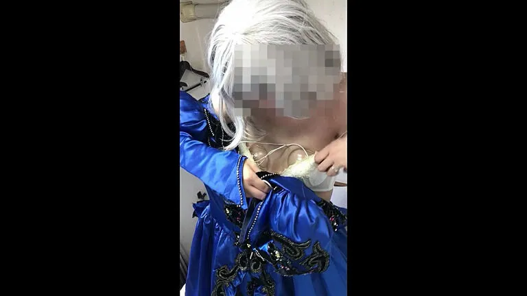 【青ウェディングドレス着衣AV】★THE SATIN GAME★vol.12