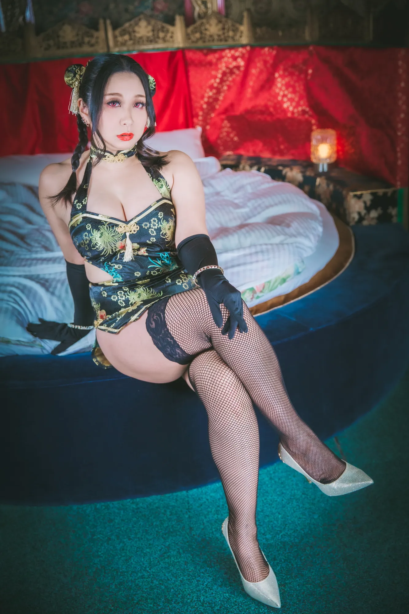 【東雲葵】【セクシーチャイナドレス】我爱你好