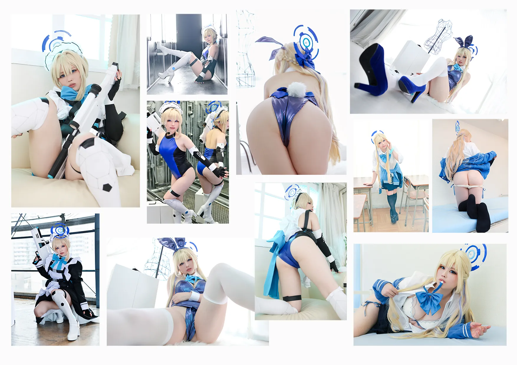 【伊藤ひな】【ブルアカ飛鳥馬トキ(バニー)】Secret Archive