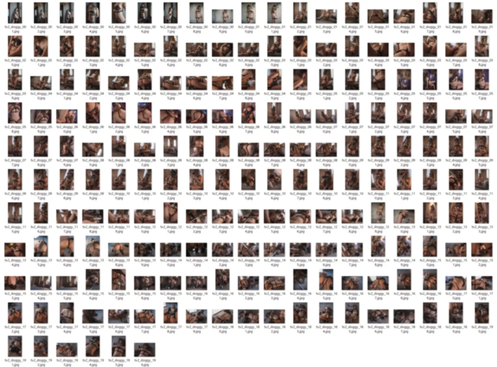 【ヒトイヌレザーランジェリー】TEXTUER002:DOGGY