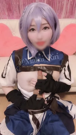 【魔戒リリ】【ホロライブ白銀ノエル同人AV】すけべな団長のオナニーで気持ちよくなっちゃお！