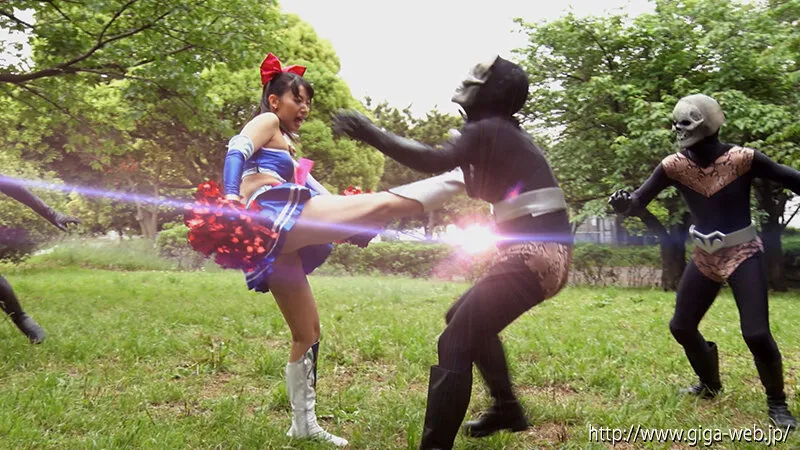 【宇流木さらら 樹咲早姫】スーパーヒロイン危機一髪！！Vol.95 美少女戦士チアサファイア ～禁じられた破邪のバトン～