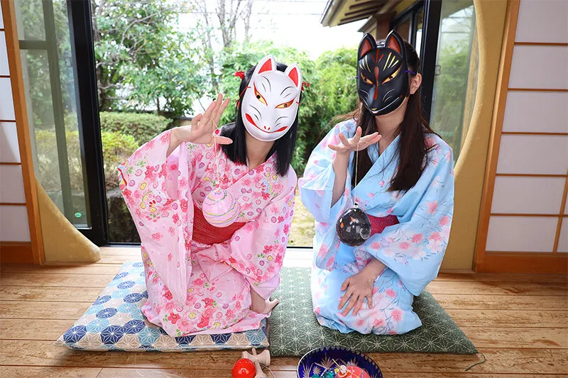 【由良かな 由良かな】【狐面ロリ】【VR】【8K VR】射精師～アナザーストーリー～ かな・つぼみ