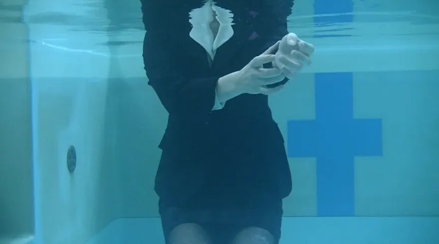 【着衣水泳】はりきり母校取材