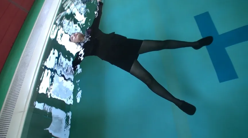 【着衣水泳】はりきり母校取材