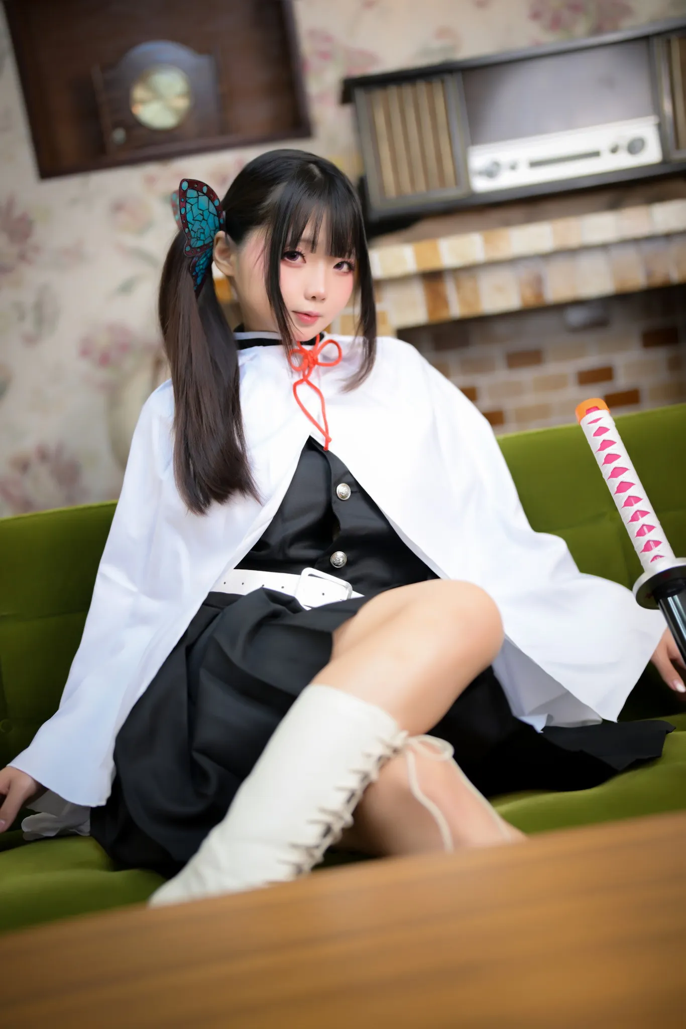 【なごみ亭ちゅちゅ】【鬼滅栗花落カナヲ同人AV】えっちな呼吸♡で今夜は癒されませんか？