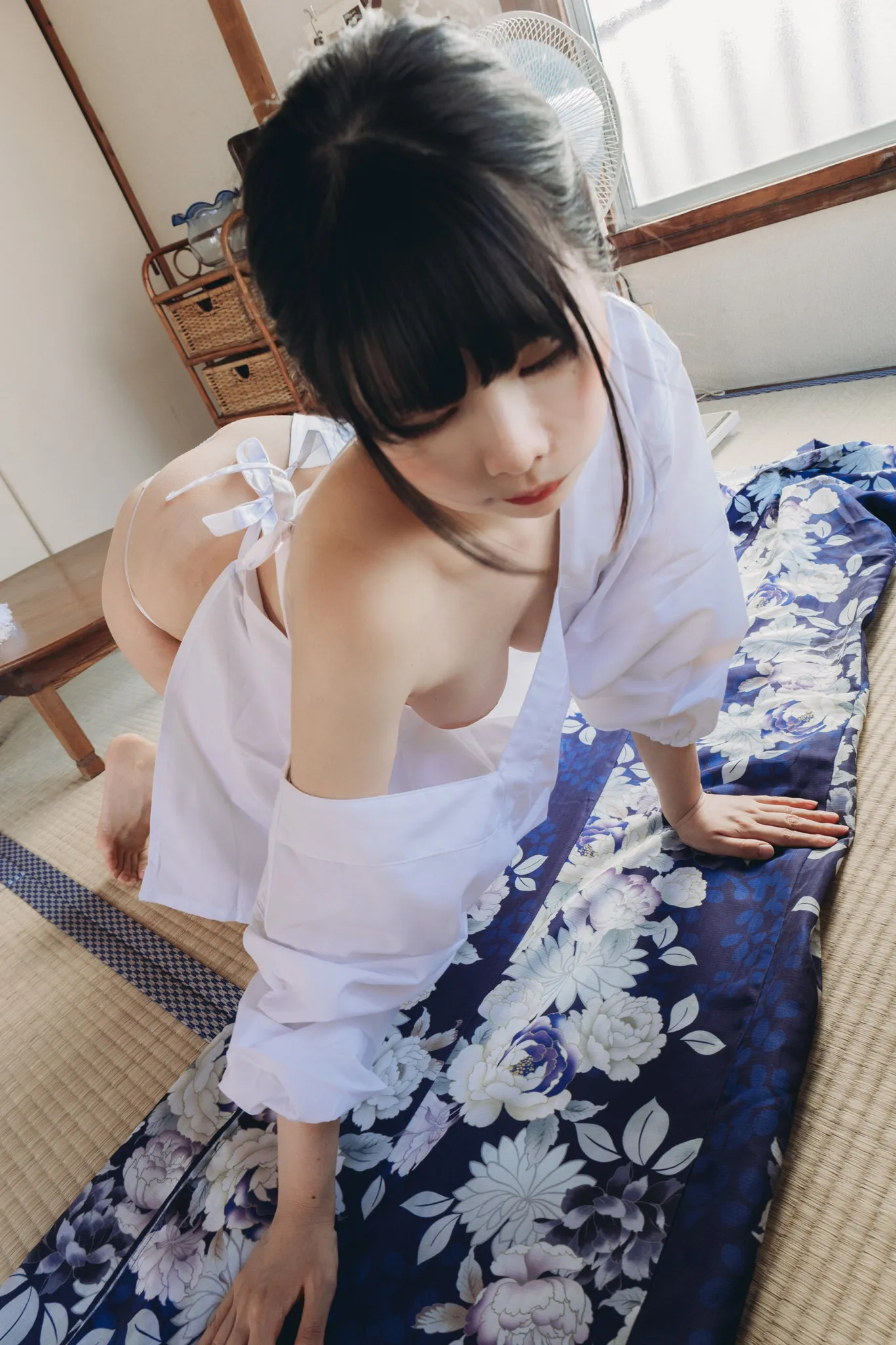 【めるにゃん】【和装エロコスROM】向日葵