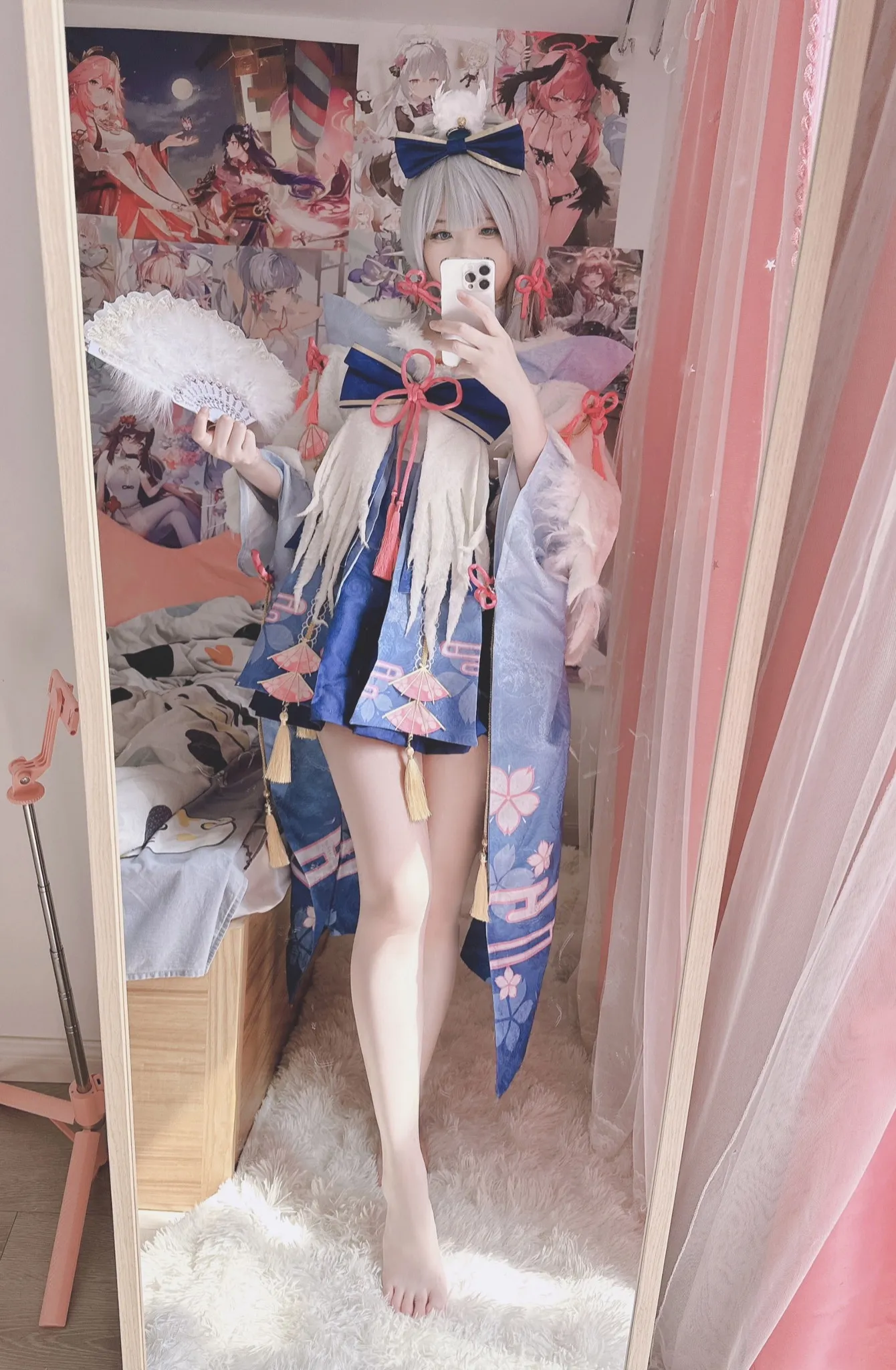 【原神神里綾華(白鷺桜華)＆まとスレ山城恋】みさ呆呆　神里綾華＆山城恋