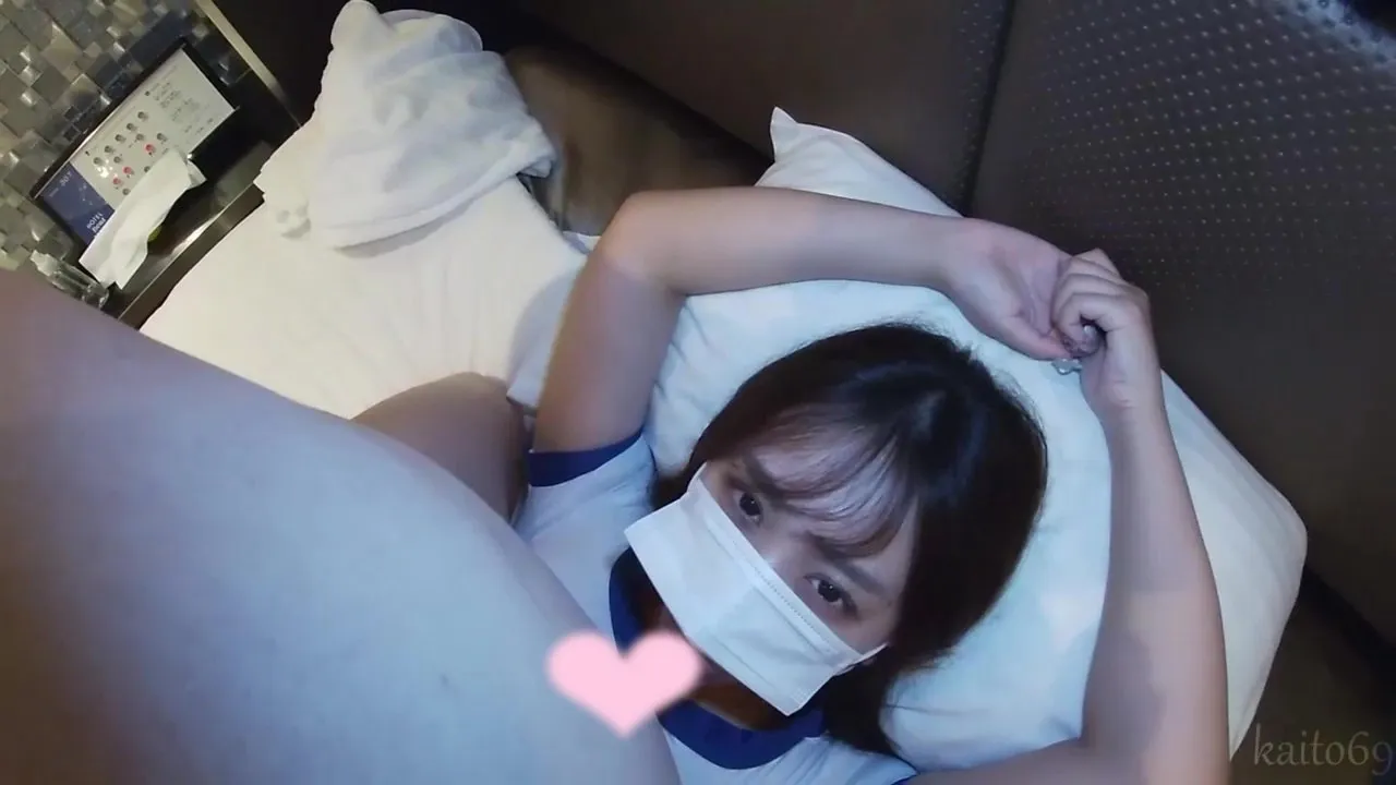 【初撮】アイドルフェイスでムッチムチのG〜HカップJDかりんちゃん(19)#2、どえろいハイレグレオタード着せて激しく種付け2連発ｗ