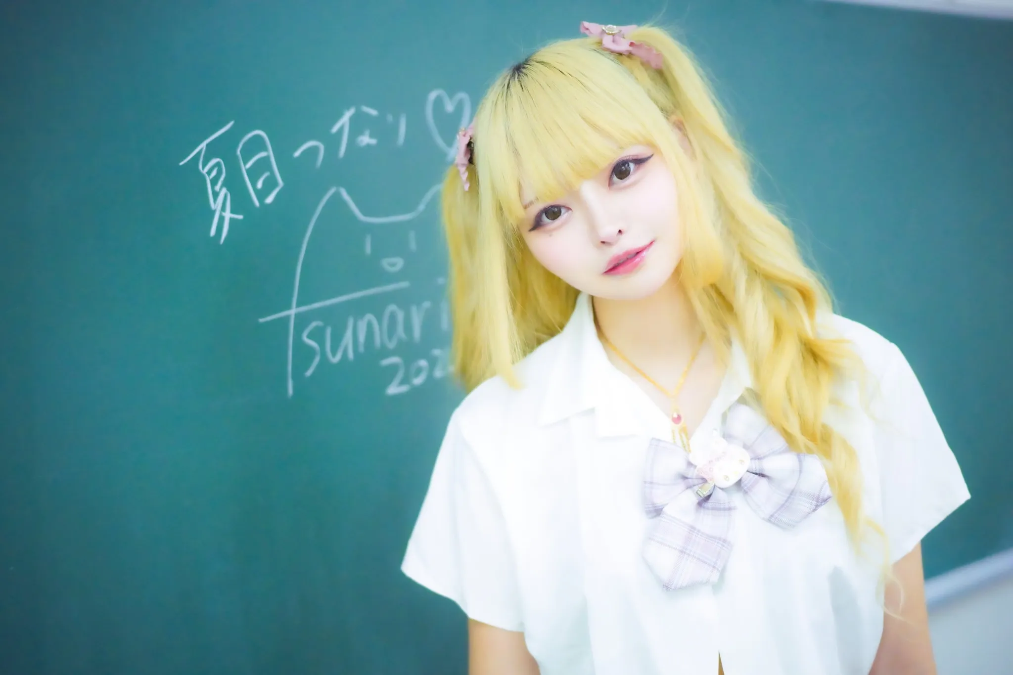 【夏目つなり】【JK】勃起したら即退学！？💕 性処理係のあーしがえっちの知識ぜ〜んぶおしえたげるっ💖