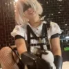 【NieR:Automata 2B同人AV】ドSレイヤー様の寸止め手コキ、オナホ責めで絶頂！
