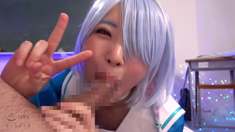 【松井日奈子 皆月ひかる】【ブルアカ アロナ＆プラナ コスプレAV】めちゃシコぃ！話題のコスプレイヤーオフパコ性交 ヒカル ひな