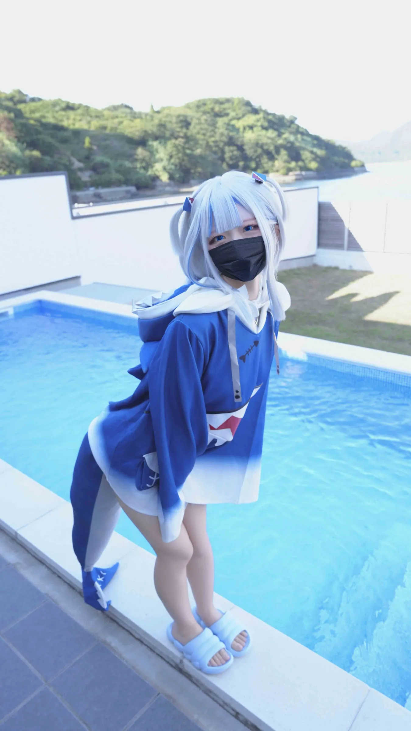 【ホロライブがうる・ぐら】ぐらぐらキュート♡ちびサメの水遊び！