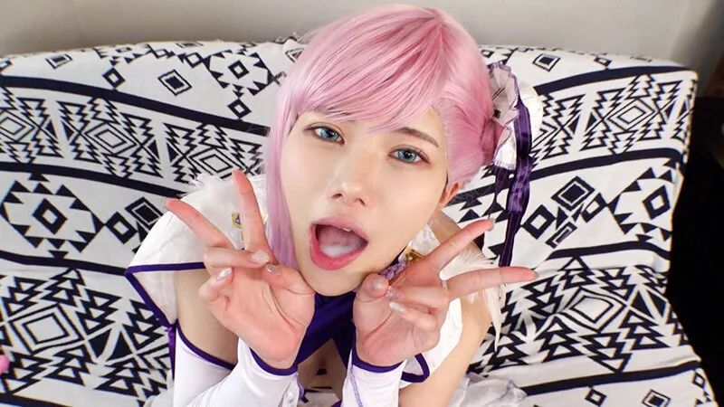 【堀北実来】【FGO水着水着武蔵コスプレAV】Jカップで下半身が大洪水レイヤーまひるちゃんと中出SEX！うどんよりもチ〇ポ好き水着姿の剣豪見参！