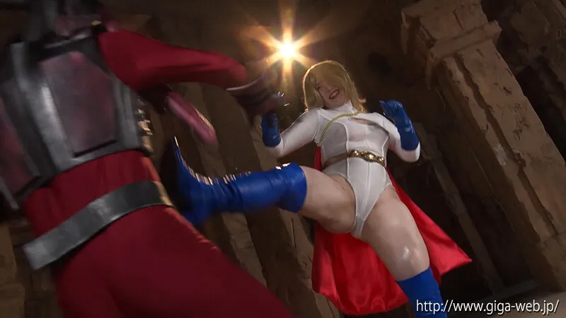 鋼鉄の乙女パワーウーマン スーパー砲丸ボディー陥落 弘前綾香