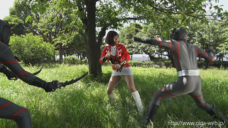 スーパーヒロイン危機一髪！！EX 騎神戦隊レジェンミラー レッドフェニックス 沙月恵奈