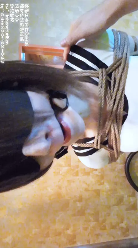 【セーラー服緊縛】囚われた制服少女をスパンキングで絶頂させてみた