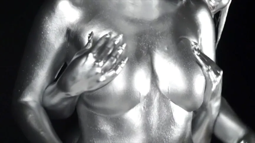 【かさいあみ 真名瀬りか】巨乳銀粉レズ