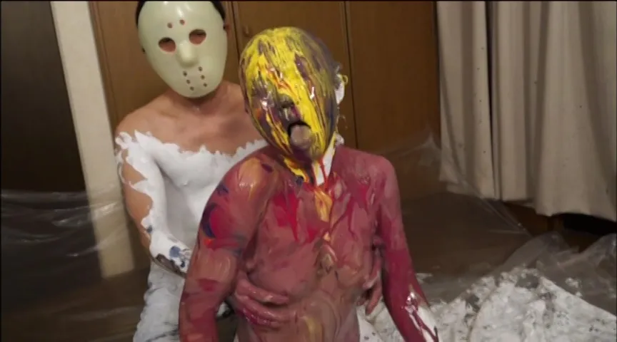 【優木みれい】ペイントガールSEX（2）