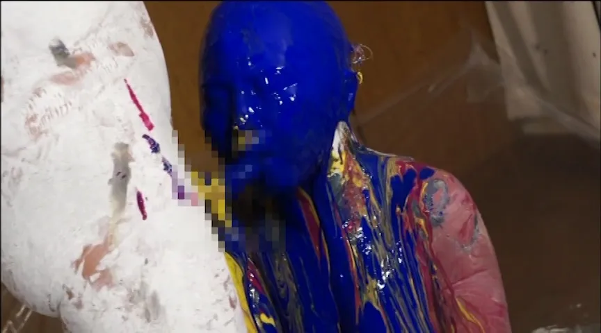 【優木みれい】ペイントガールSEX（2）