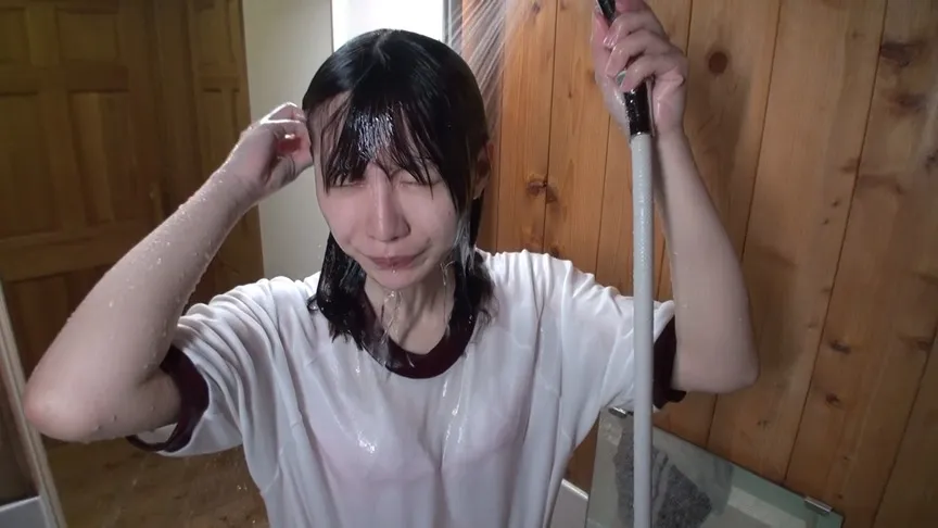 【JK着衣入浴】修学旅行の最終日