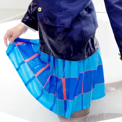 【百合瀬ゆい】【ラブライブ！小泉花陽】ローションで遊ぶか●ちん