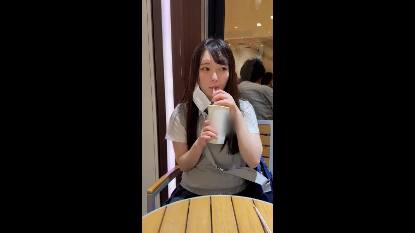 【美雲そら】【JK】アイドルを夢見る黒髪美少女み○(19)。ダンスレッスン費を稼ぐために制服コスプレ姿で一生懸命頑張りました！低身長で小柄な体で初めての男の異物を受け入れて連続絶頂。