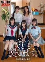 【小野寺舞 由良かな わか菜ほの 他】【VR】【8K】【VR集団レ×プ】一家まるごとの女どもを、これから襲います。