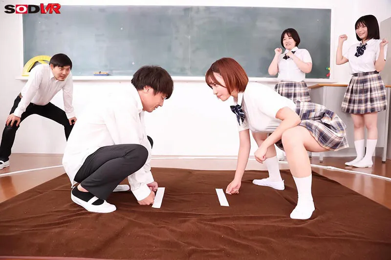 【天月あず】【JK女相撲】【VR】【8K】僕のクラスに、とてもつよそうなオンナが入ってきた 相撲本気でやってみないか。