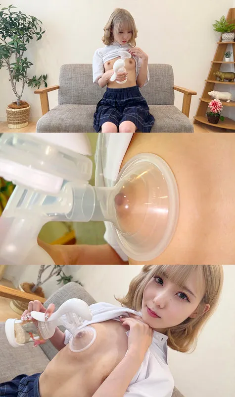 【藍瀬ミナ】ギャル ミナさん【Cカップ金髪ギャルJK 搾乳・中出しハメ撮り流出】